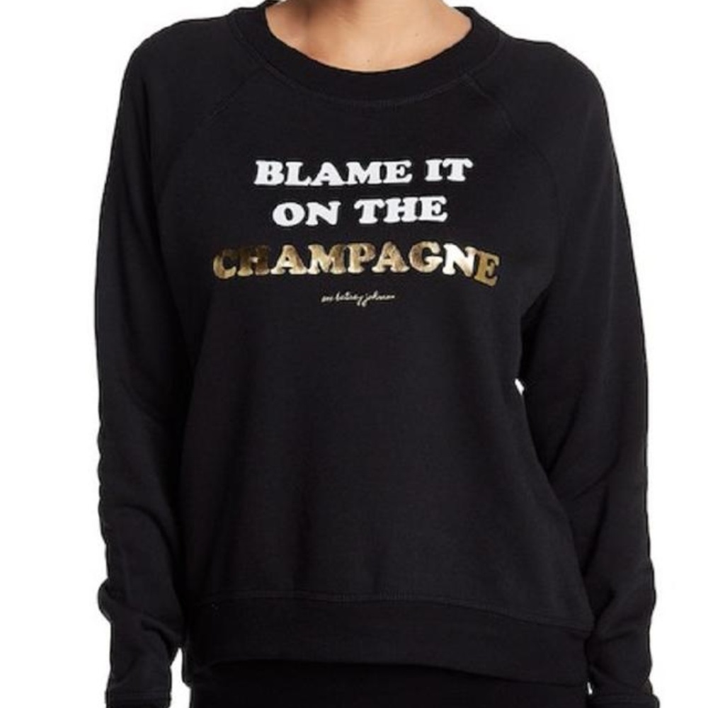 ***SOLD*** Betsey Johnson "Blame it" Sweater - Picture 1 of 4